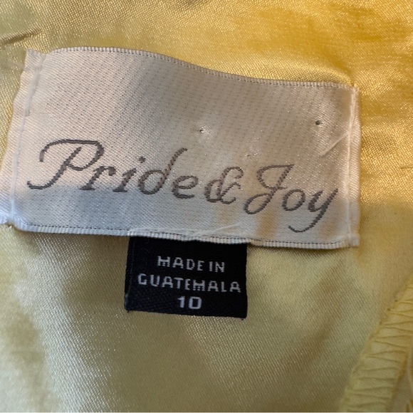 Pride & Joy Yellow Black Dress Belted Wiggle Pencil Rockabilly Sz 10 Viva - Picture 4 of 9